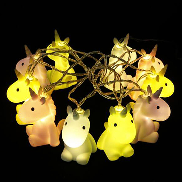 DHINK Unicorns String Gece Lambası