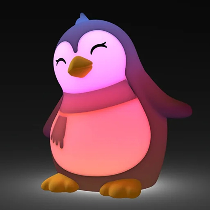 DHINK Silikon Şarjlı Gece Lambası Penguen