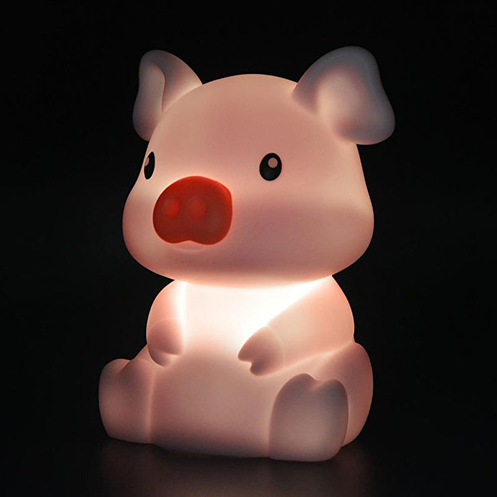 DHINK Zodiac Pig Gece Lambası Pembe