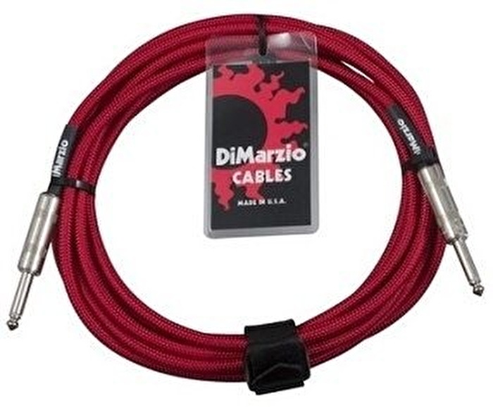 DiMarzio EP1710SSRD 3 Metre Kırmızı Enstrüman Kablosu
