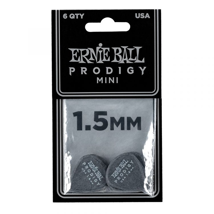 ERNIE BALL P09202 Prodigy Beyaz Delrin 2.0 mm 1S 6'lı Paket Pena