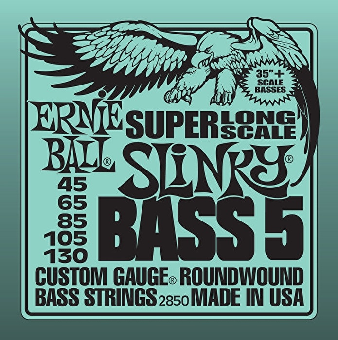 ERNIEBALL P02850 5 STRING SUPER LONG SCALE BASS 5-