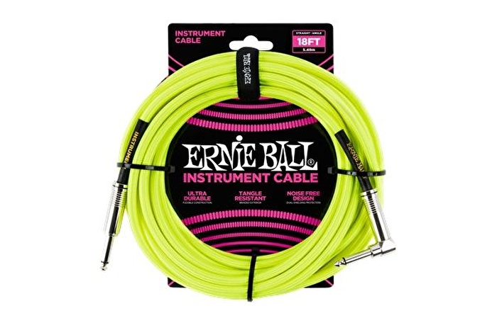 Ernie Ball P06085 18ft / Enstrüman Kablosu