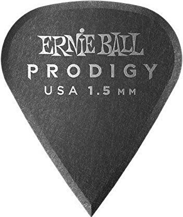 Ernie Ball P09335 / 1.5MM Black Sharp Prodigy Pena (6'lı Set)