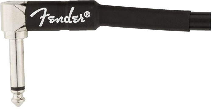 Fender Professional Düz/L Uç 4.5 Metre Siyah Enstrüman Kablo