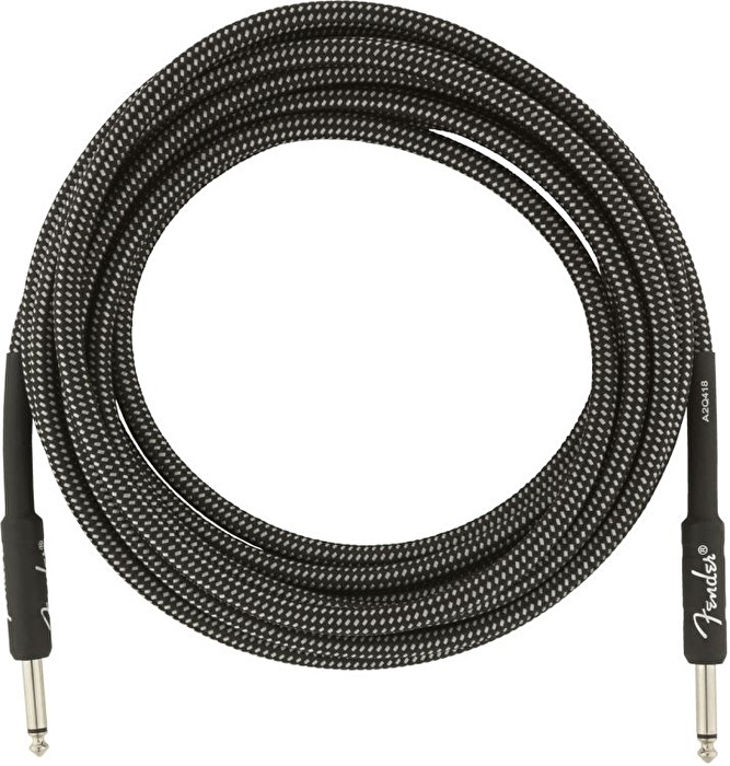 Fender Professional 4.5 Metre Gri Tweed Enstrüman Kablo