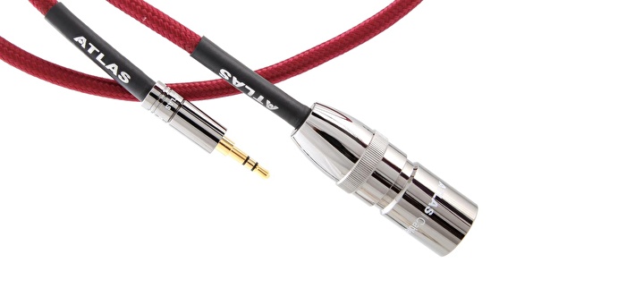Atlas Cable Zeno 3,5 mm-XLR 3 Pin Mini 1:1 - 2,5m Kulaklık Kablosu