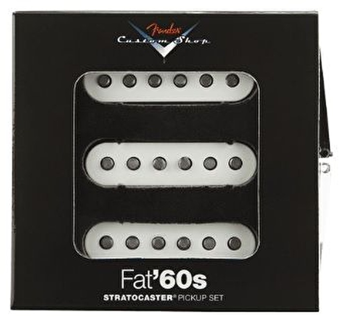 Fender Custom Shop Fat '60s Stratocaster Pickups Set of 3 Manyetik Seti
