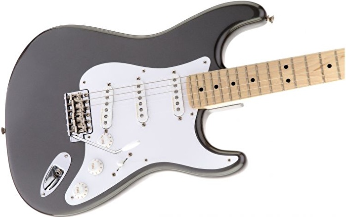 Fender Eric Clapton Stratocaster Akçaağaç Klavye Pewter Elektro Gitar