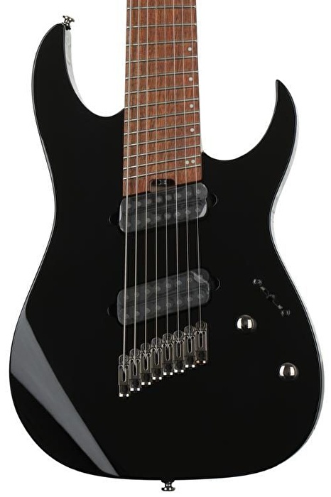 IBANEZ RGMS8-BK RG Iron Label Siyah Elektro Gitar