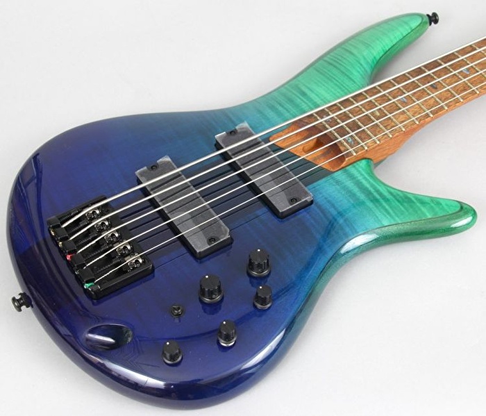 IBANEZ SR875-BRG SR Blue Reef Gradation 5 Telli Elektro Bas Gitar