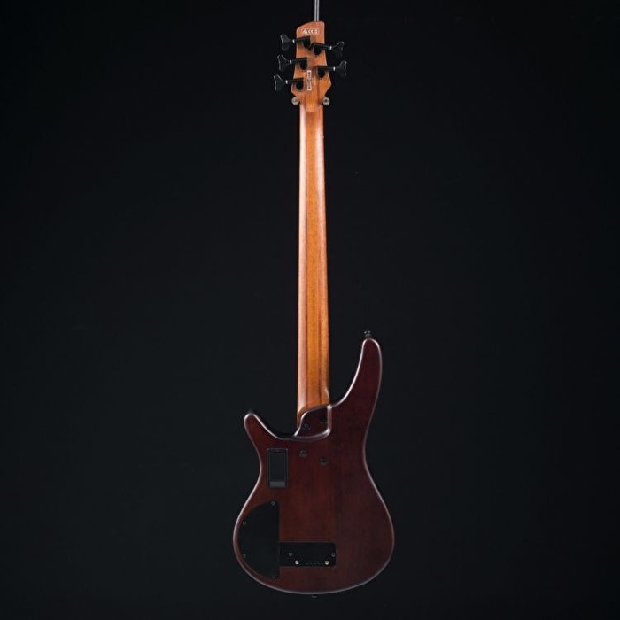 IBANEZ Workshop Series SRH505F-NNF 5 Telli Doğal Kahverengi Burst Flat Bas Gitar