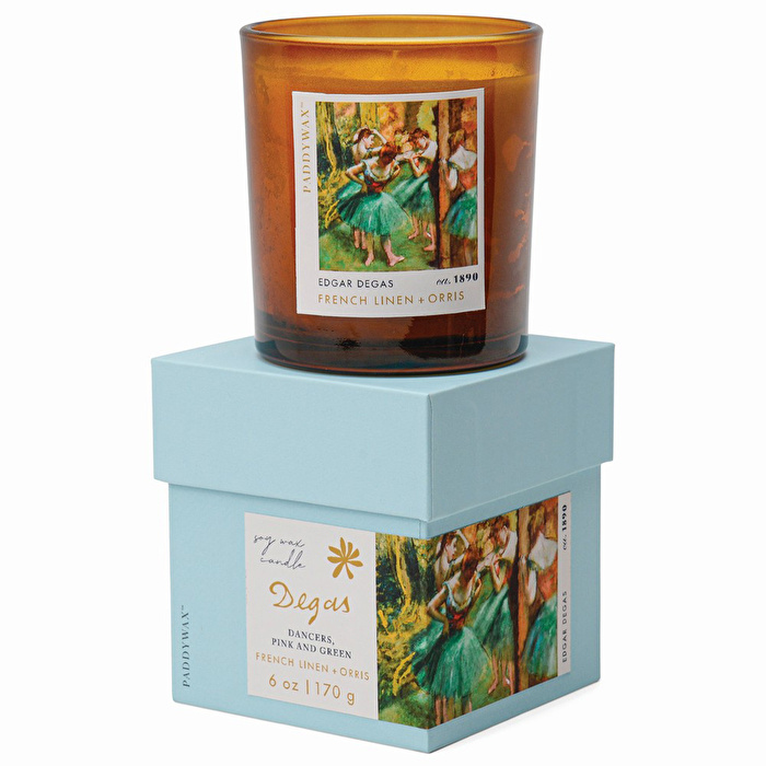 PADDYWAX Empresyonistler Cam Mum 170 gr Degas Dancers, Pink - Green