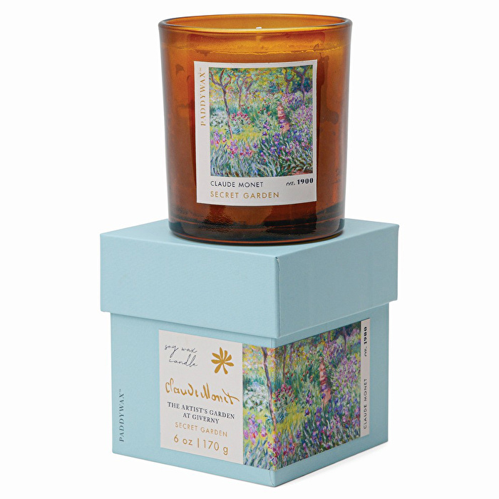 PADDYWAX Empresyonistler Cam Mum 170 gr Degas Monet The Artist Garden Of Giverny