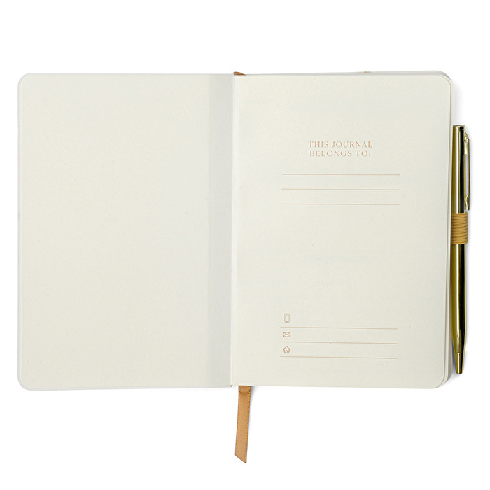 DESIGNWORKS INK Gratitude Journal - Tükenmez Kalemli Defter 16,5x11,5 cm