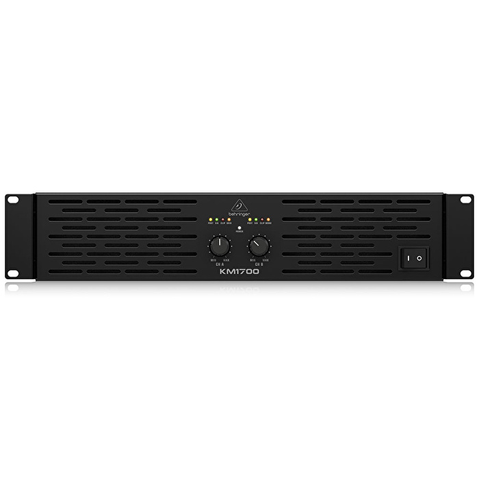 BEHRINGER KM1700 ATR'li Profesyonel 1700 Watt Stereo Güç Amplifikatörü