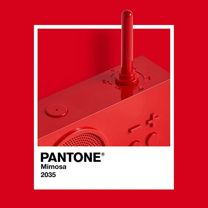 LEXON x Pantone Tykho 3 Bletooth Hoparlör ve Radyo Kırmızı