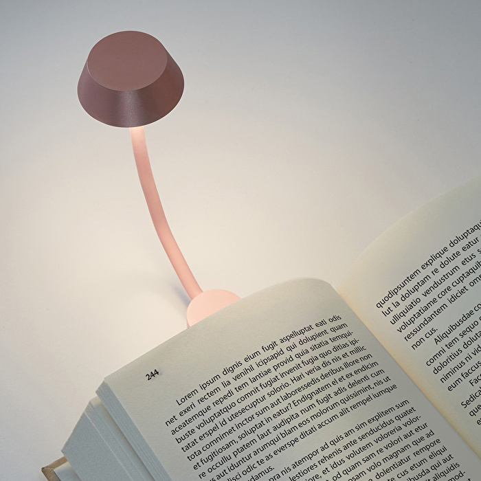 LEXON Mimi Esnek Okuma Lambası Pembe