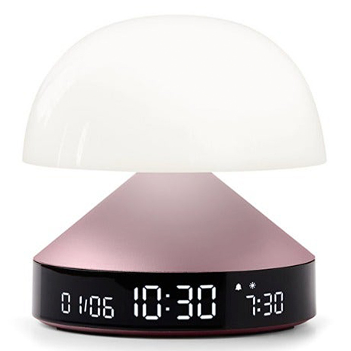 LEXON Mina Sunrise Alarm Saatli Gün Işığı Simülatörü & Aydınlatma Pembe