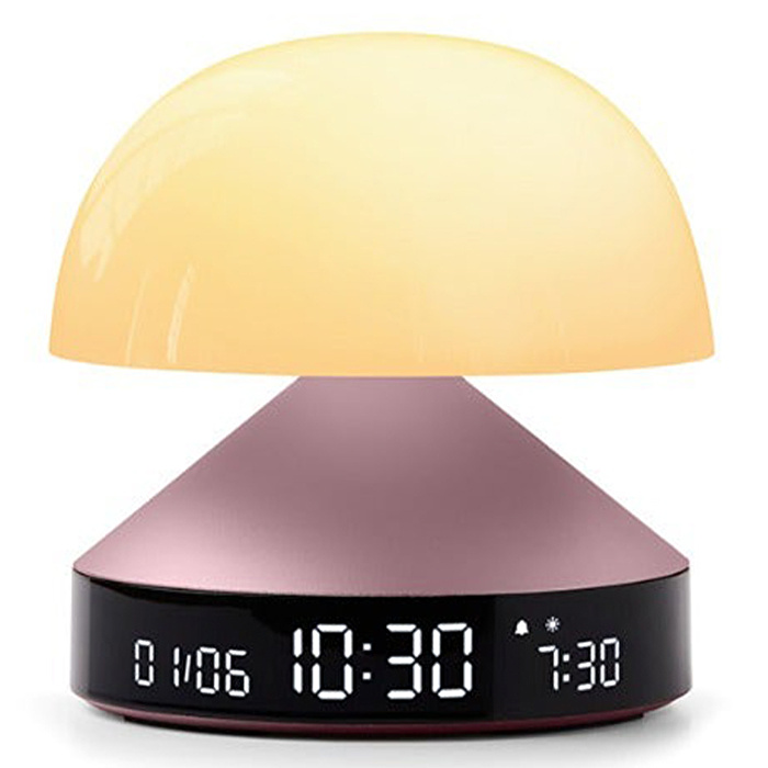 LEXON Mina Sunrise Alarm Saatli Gün Işığı Simülatörü & Aydınlatma Pembe