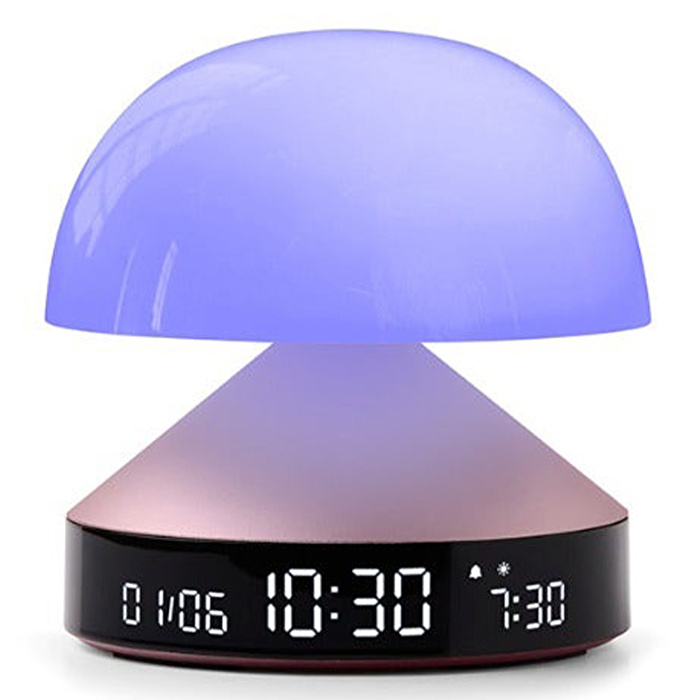LEXON Mina Sunrise Alarm Saatli Gün Işığı Simülatörü & Aydınlatma Pembe