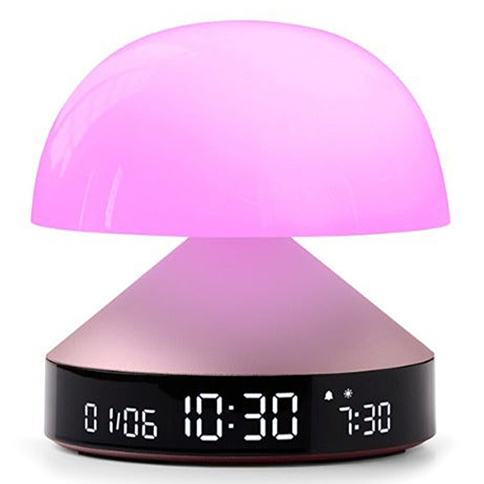 LEXON Mina Sunrise Alarm Saatli Gün Işığı Simülatörü & Aydınlatma Pembe