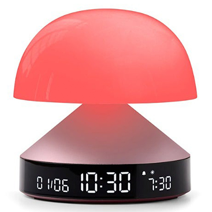 LEXON Mina Sunrise Alarm Saatli Gün Işığı Simülatörü & Aydınlatma Pembe