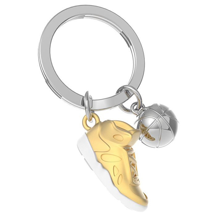 METALMORPHOSE Basketbol Ayakkabısı Anahtarlık Gold