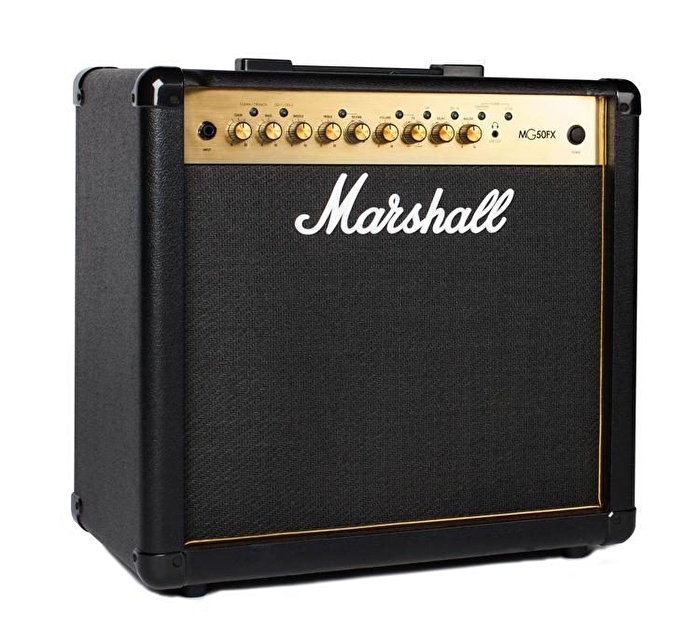 Marshall MG50GFX 50W Foodswitchable And Programmable Guitar Combo With Reverb & Digital Effects 1x 12" Combo Amfi