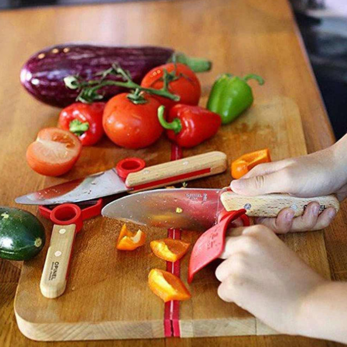 OPINEL Le Petit Chef Bıçak + Parmak Koruyucu