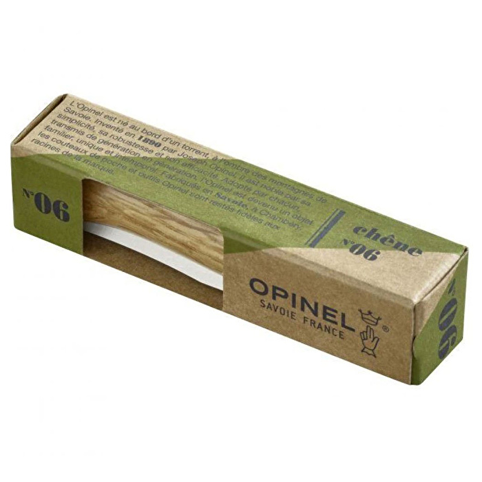 OPINEL N°6 Stainless Steel Meşe Sap
