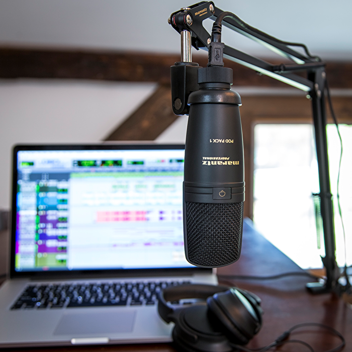 Marantz PODPACK1 / USB Condencer Podcast Mikrofon