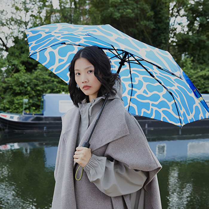 ORIGINAL DUCKHEAD The Daily - Blue Ripples Automatic Umbrella