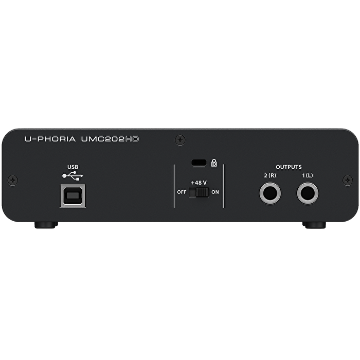 BEHRINGER UMC202HD - 2x2, 24-Bit/192kHz USB Ses Kartı