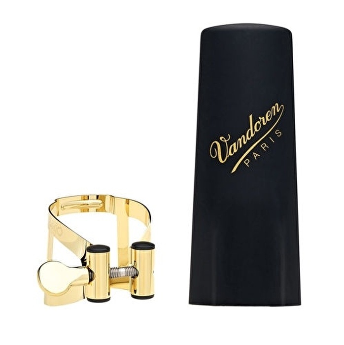 VANDOREN LC58DP / M/O Tenor Saksafon Bilezik (Altın) ve Plastik Ağızlık Kapağı