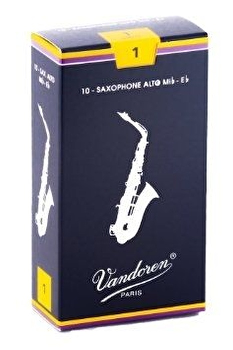 VANDOREN SR211 / 1 Numara Alto Saksafon Kamışı - 10'lu Kutu