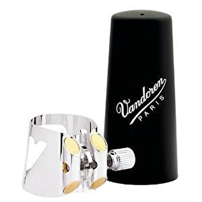 VANDOREN LC01P / Optimum Klarnet Bilezik (Gümüş Gri) ve Plastik Ağızlık Kapağı
