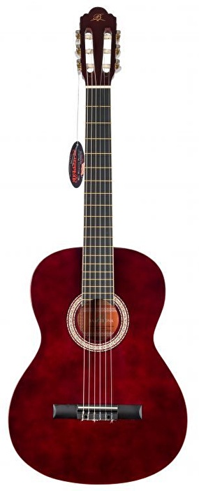 BARCELONA LC 3900 TRD RED/ Klasik Gitar - Transparan Kırmızı Renk