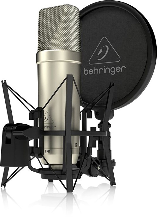 Behringer TM1 Geniş Diyafram Kondenser Mikrofon (Aksesuar Seti Dahil)