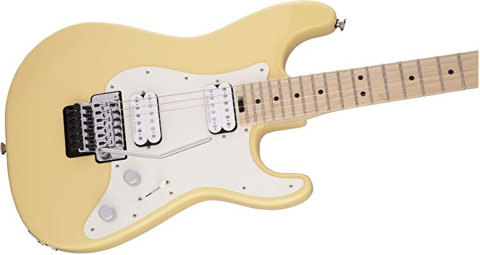 Charvel Pro Mod So-Cal Style 1 HH Floyd Rose Akçaağaç Klavye Vintage White Elektro Gitar