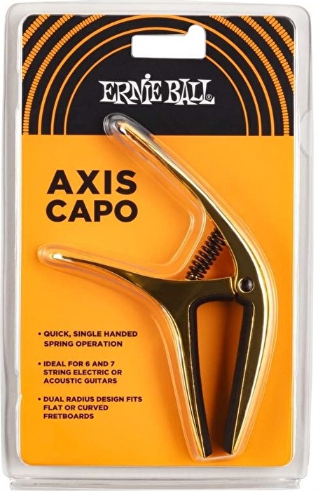 Ernie Ball P09603 Axis Dual Radius Altın Kapo