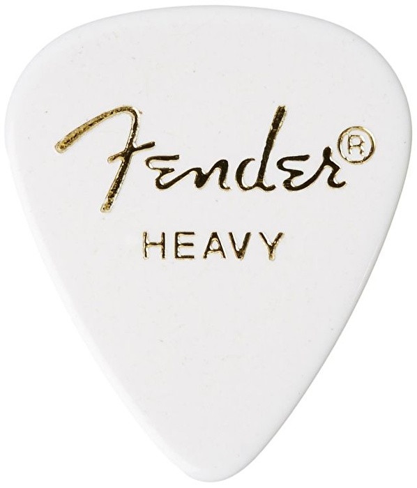 Fender 351 Heavy 1 Gross/144 Pack WHT