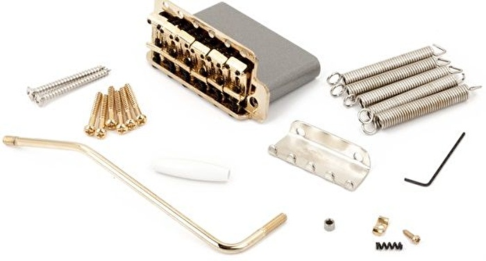 Fender Bridge Assembly American Vintage Strat Gold