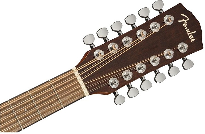 Fender CD-140SCE-12 Dreadnought Ceviz Klavye Naturel Elektro Akustik Gitar (Case Dahil)