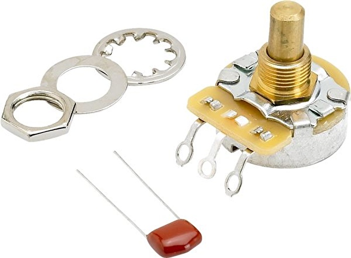 Fender Control 250K Solid Shaft "No Load" Controls and Switches