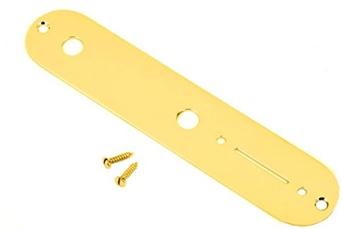Fender Control Plate Tele Gold