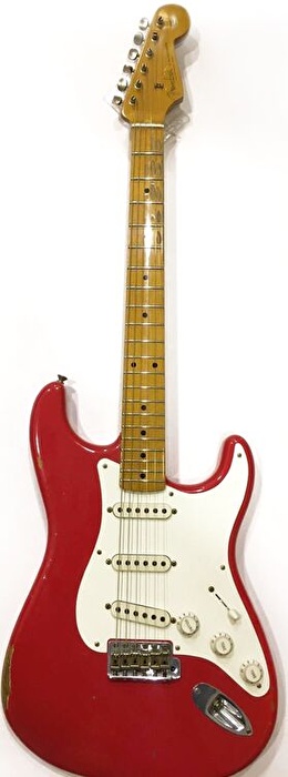 Fender Custom Shop 1957 Stratocaster Relic Fiesta Red Elektro Gitar
