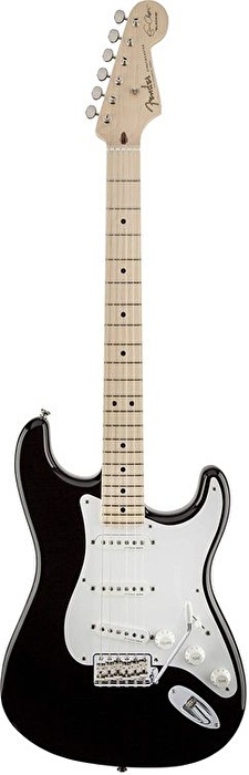Fender Eric Clapton Stratocaster Akçaağaç Klavye Black Elektro Gitar