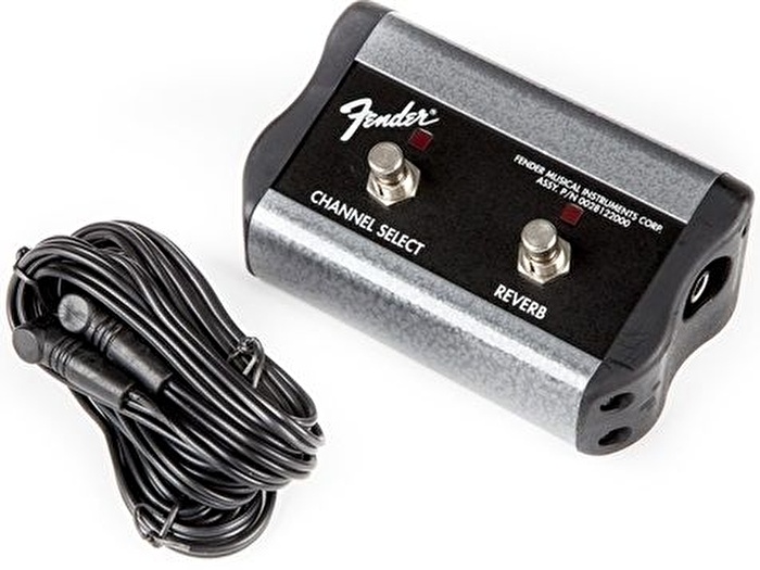 Fender Footswitch 2 Button Channel/Reverb 1/4" Connector Footswitches