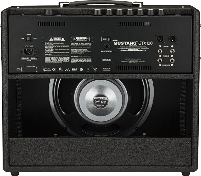 Fender mustang gtx100 amp clearance cover